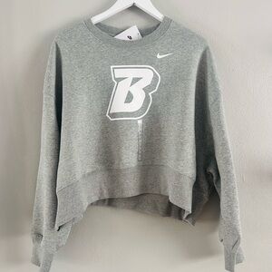 Nike Phoenix Fleece Binghamton University Cropped Sweatshirt - Small NWT